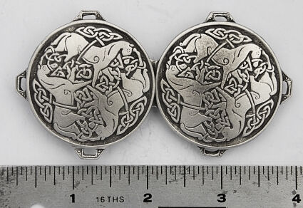 Epona Pewter Cloak Clasp
