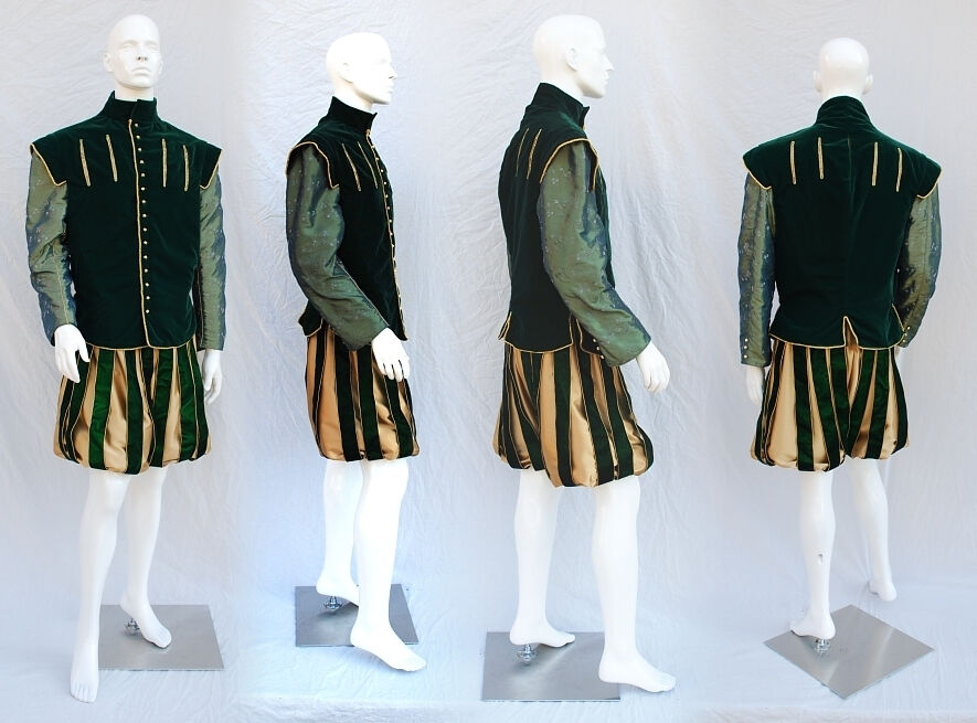 Custom Ordered Green Montpensier inspired costume