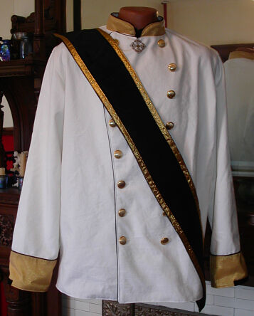 Imperial Style Dress Jacket with Sash