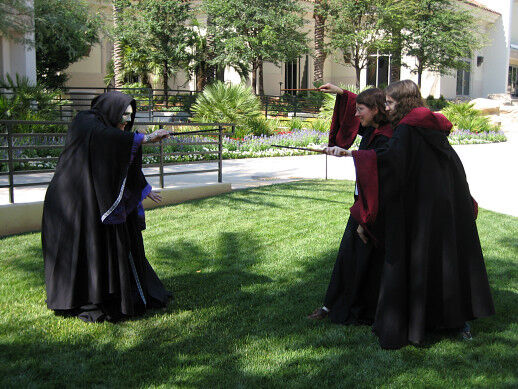 Bellatrix vs. the Gryffindors!