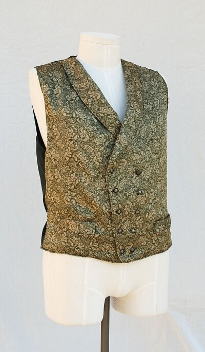 Maitre du Monde Victorian Style Brocade Waistcoat