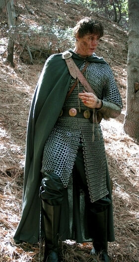 Olive Wool Ranger Cloak