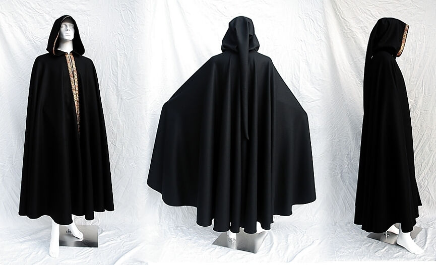 Scriptorium Wool Full Circle Cloak