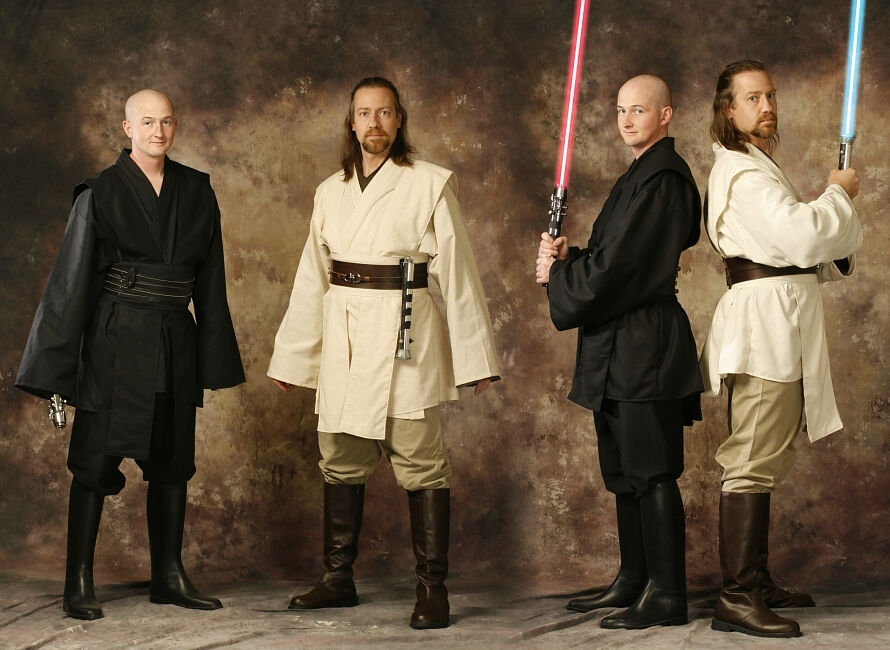 Jedi Tunics, Tabards and Obis in Cotton and Silk
