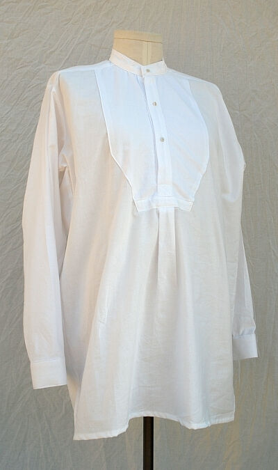 White Cotton Victorian Shirt