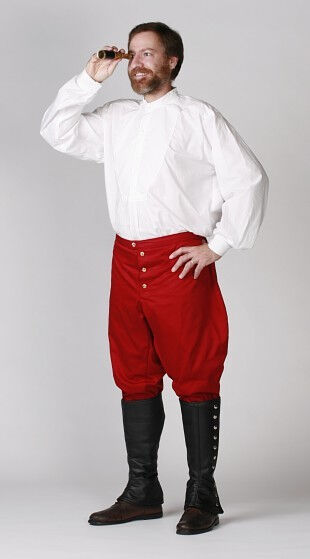 Victorian Shirt, Edwardian Breeches and Gaiters