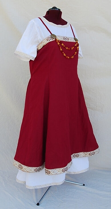 Viking inspired lady's outfit