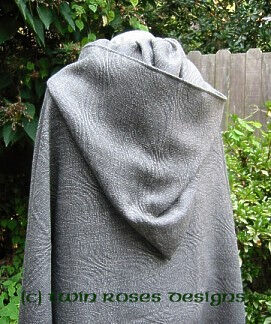 Elven Style Wool Cloak