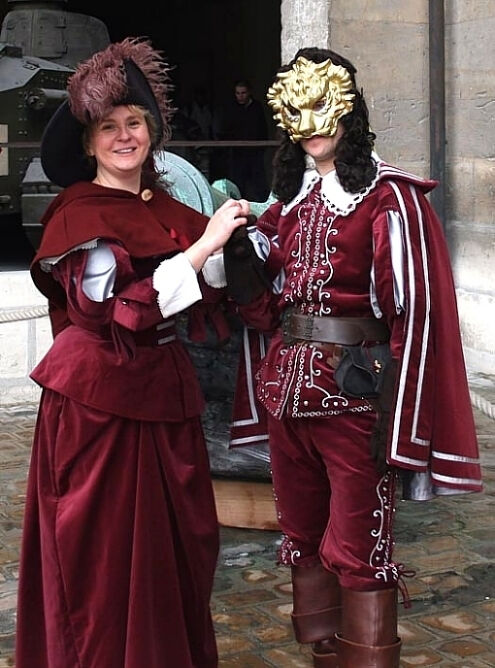 Fabrice and Frederique Linque at Les Invalides