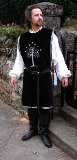 Guard of the White City Embroidered Cotton Surcoat