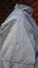Elven Hero Shirt Embroidery Detail