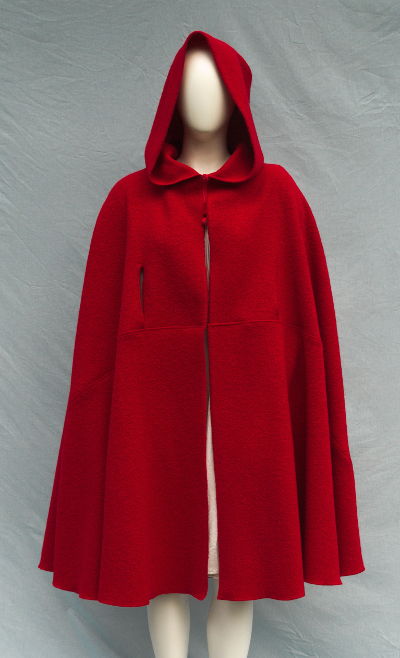 red coat cape