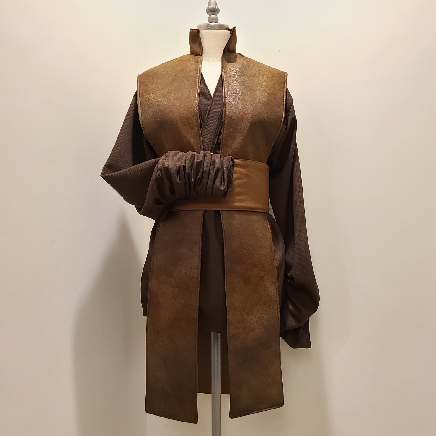 Brown custom ordered Jedi costume