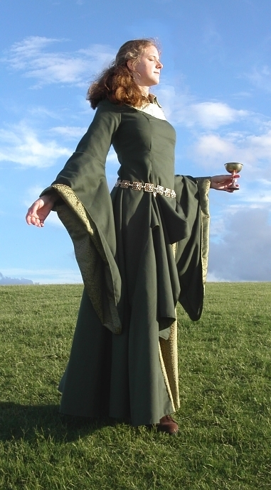 Eowyn Inspired Green Gown