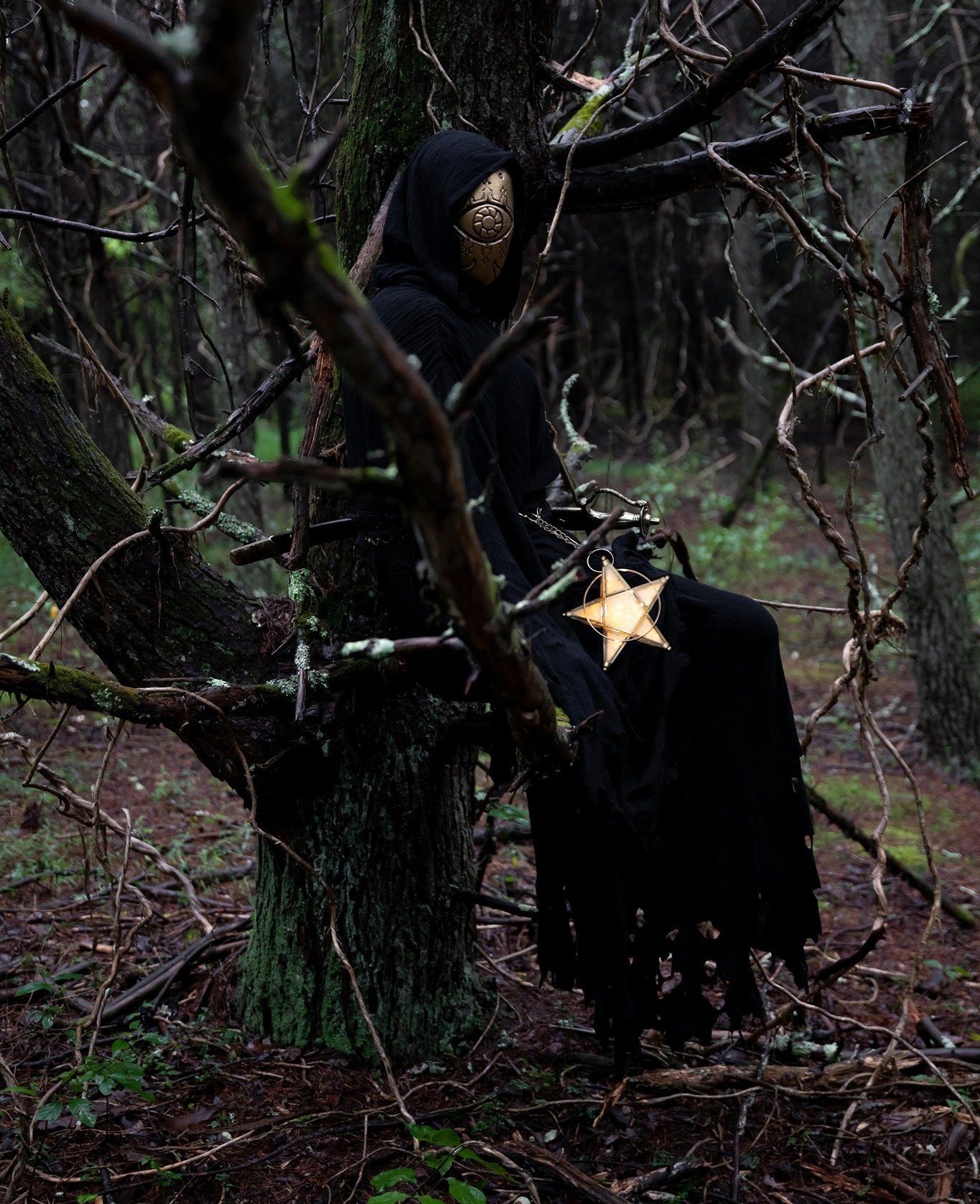 Grim Reaper robe action photo