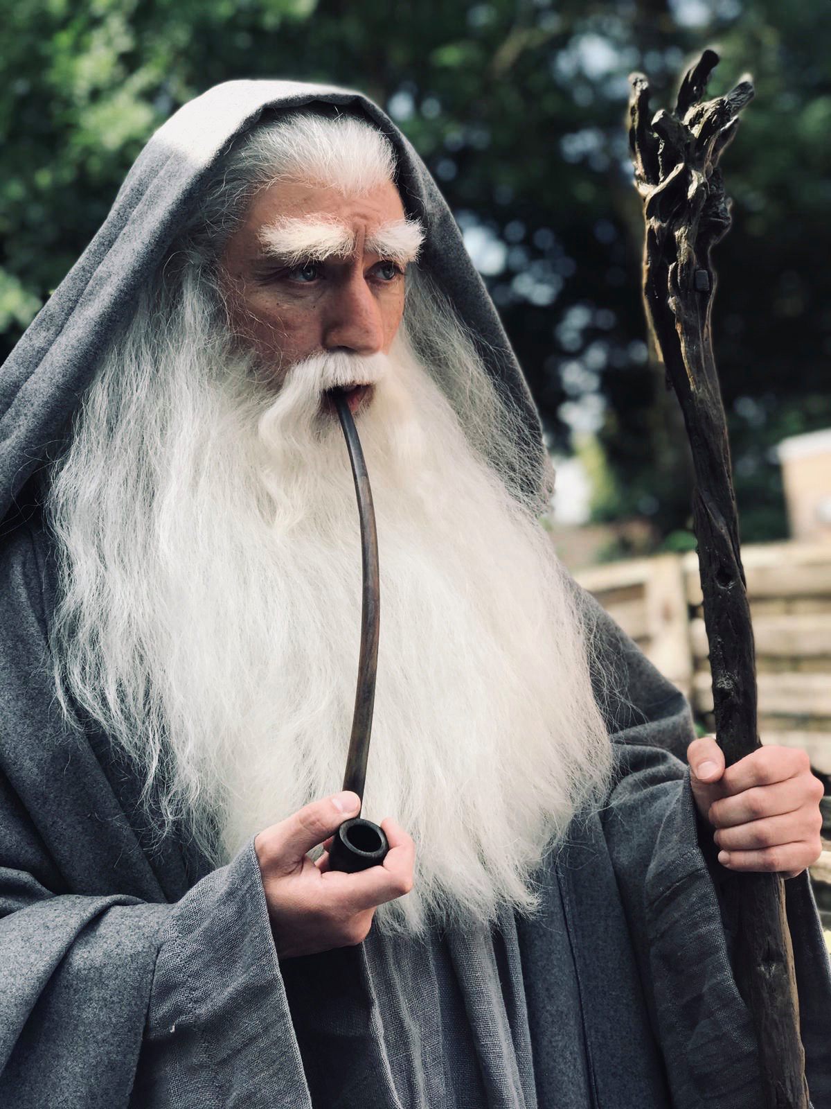 Linen Custom Ordered Gandalf Wizard Robe