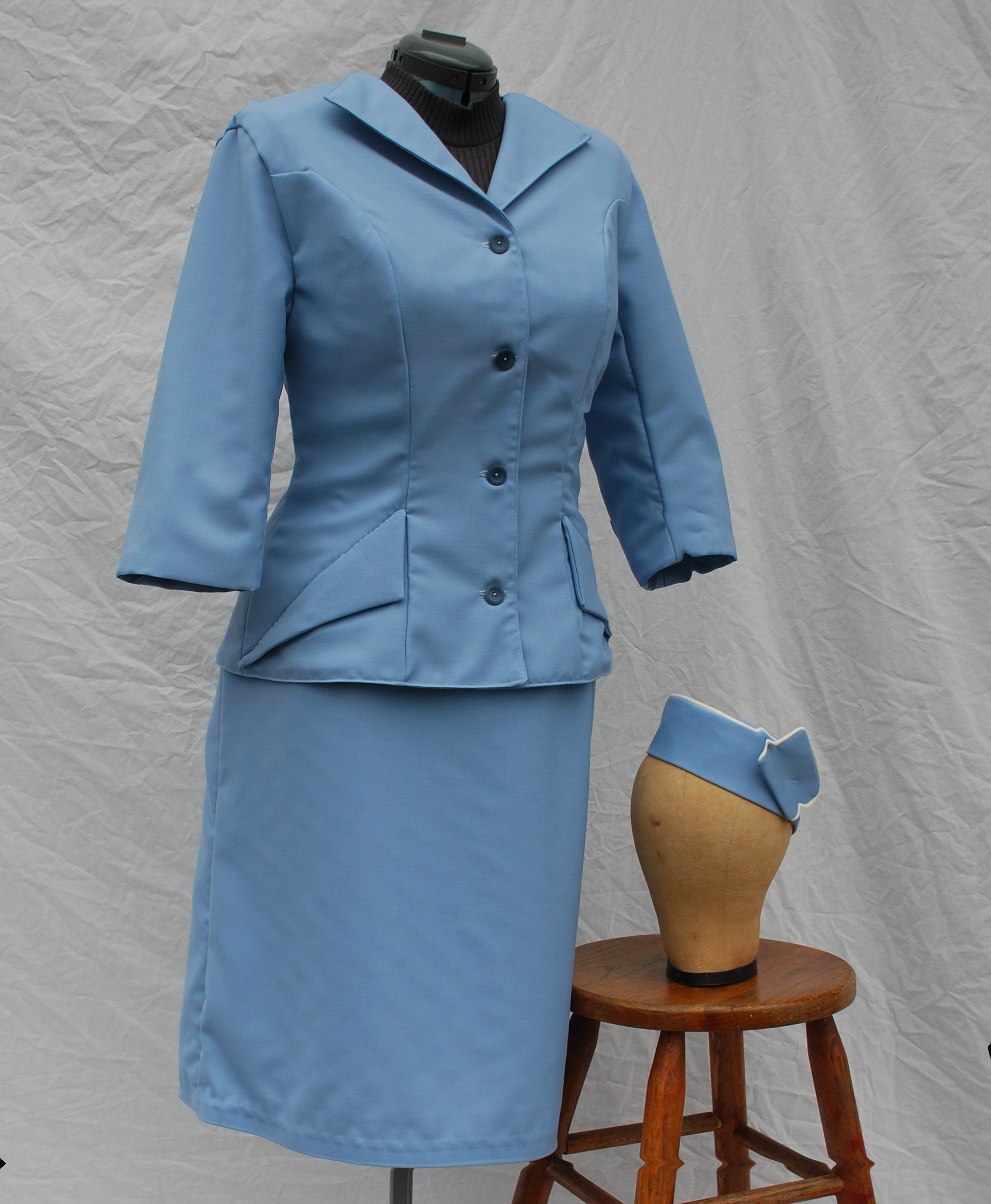 Vintage Pan Am Stewardess Costume