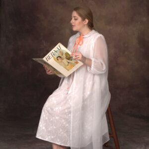 1950's style nightgown set