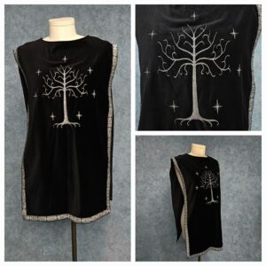 White Tree Embroidered Surcoat